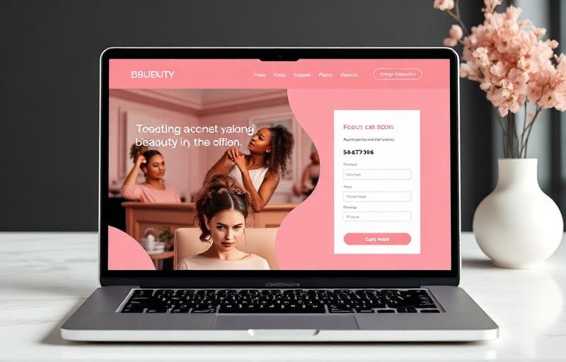 Site Salão Beleza Premium